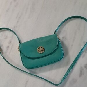 Tory Burch Teal Crossbody Bag